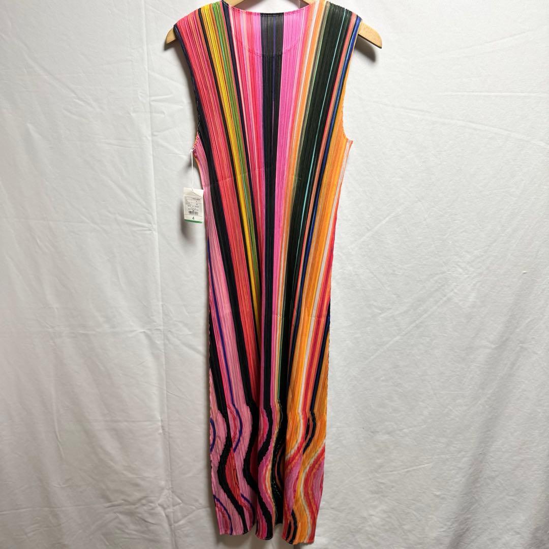PLEATS PLEASE プリーツプリーズ　WARP ノースリーブワンピース