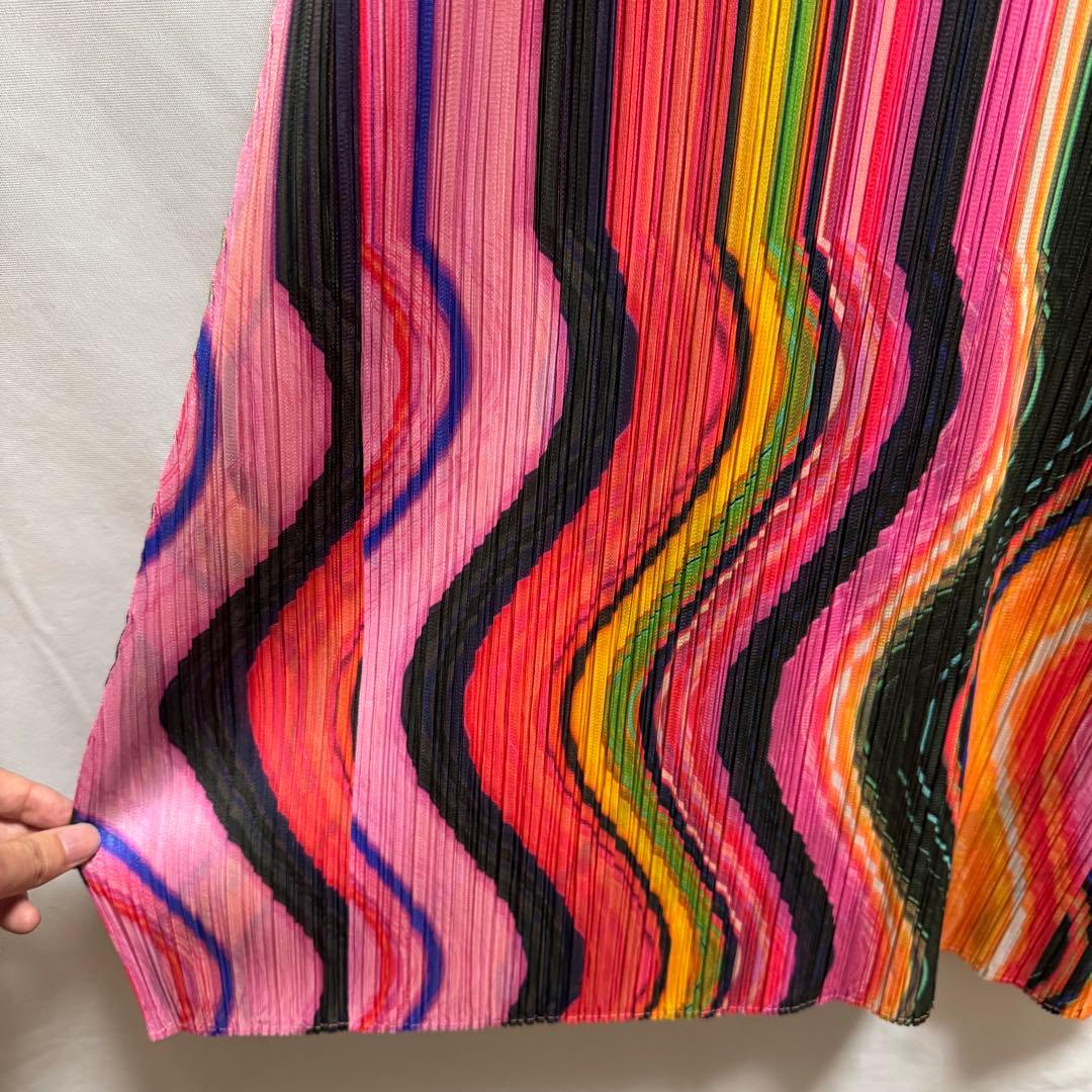 PLEATS PLEASE プリーツプリーズ　WARP ノースリーブワンピース