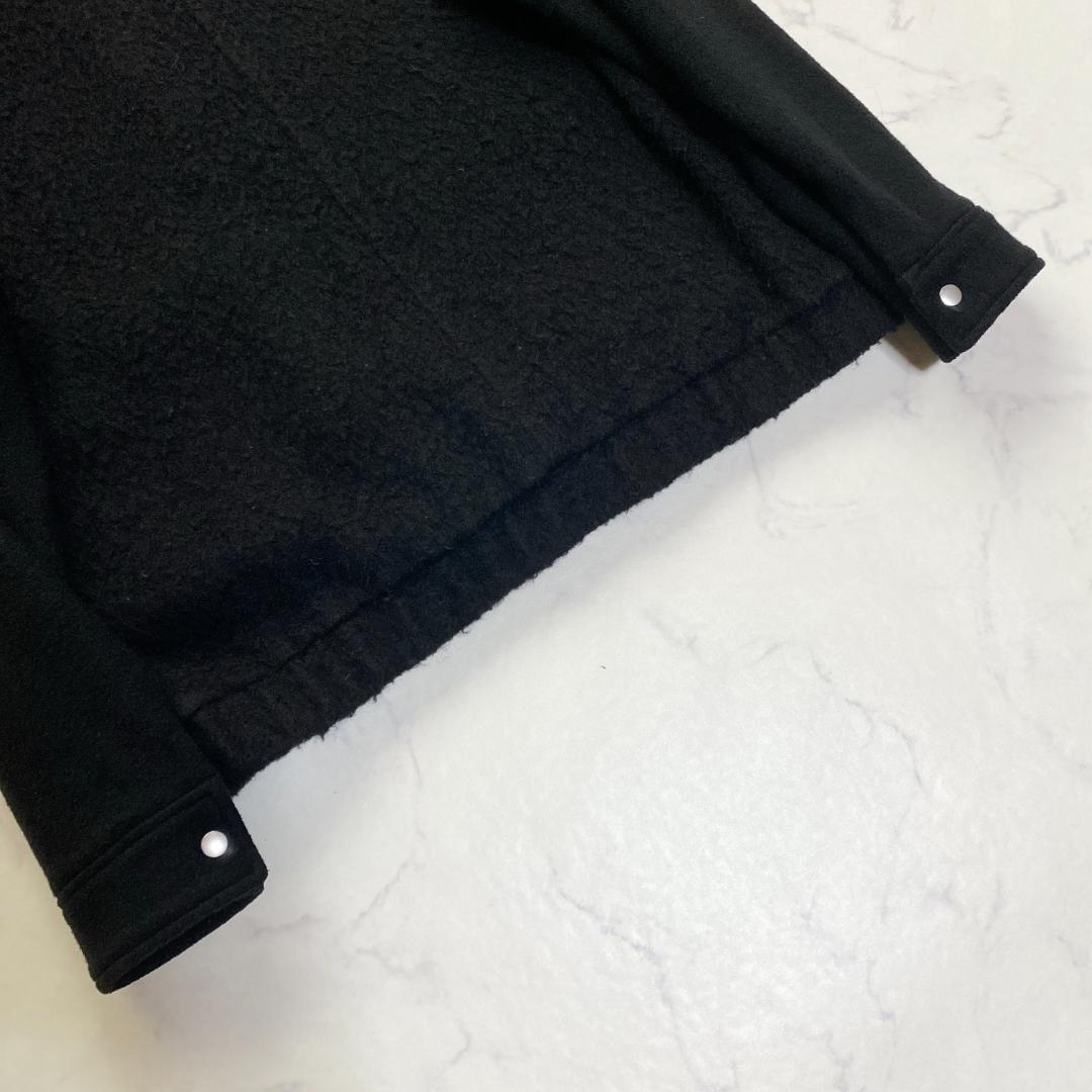 allureville 22AW モヘア混 ショートコート 切替 2 黒