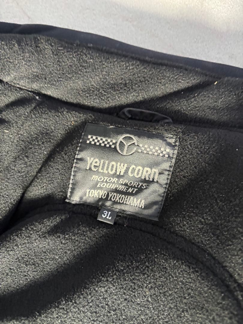 【新品未使用】YELLOW CORN モータージャケット 防風 パッド付き