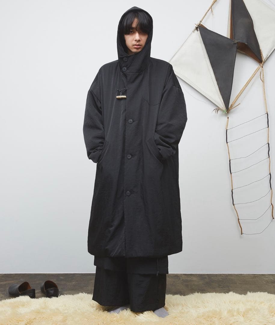 や*ら様 最終値下げ　ドゥルカマラ　メンズ　ヴィンテージNYパテッドダッフルロン