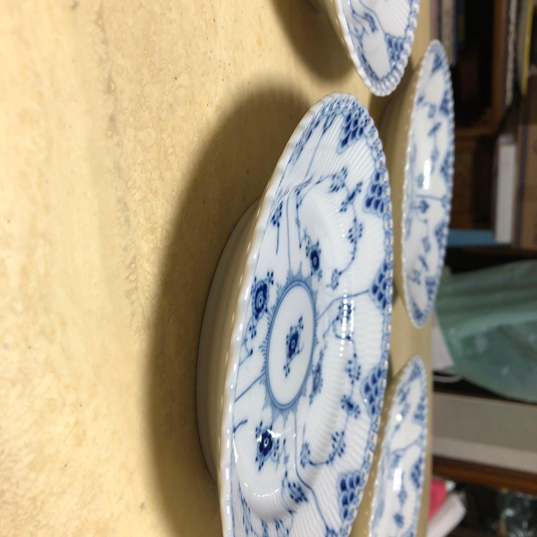 ロイヤルコペンハーゲン　ブルーフルーテッド フルレース ディナープレート