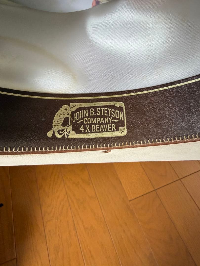 最終値下げ！STETSON フェルトハット ベージュ ウエスタンハット