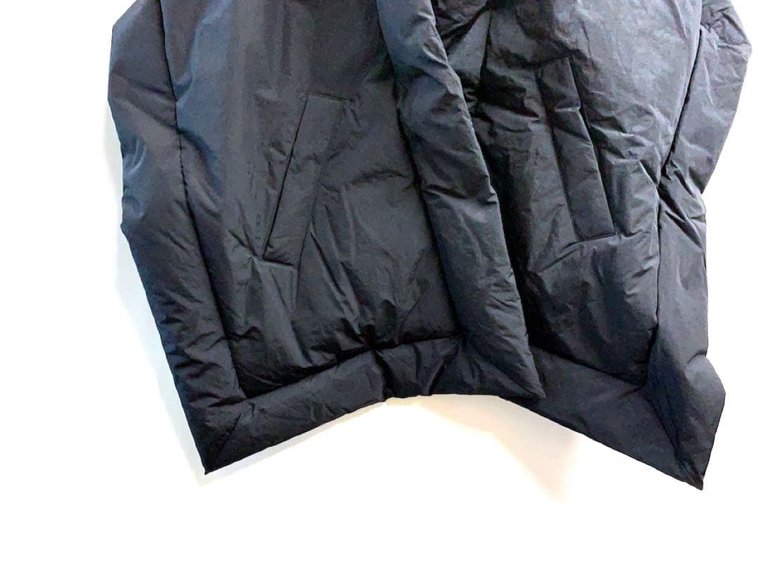 【19AW VOAAOV ビッグダウンストール ブラック】