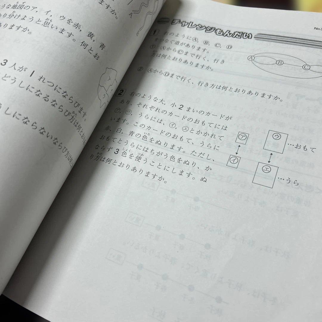 ㉒ふ　希少❣️浜学園　2年生 算数　国語　テキスト　フルセット
