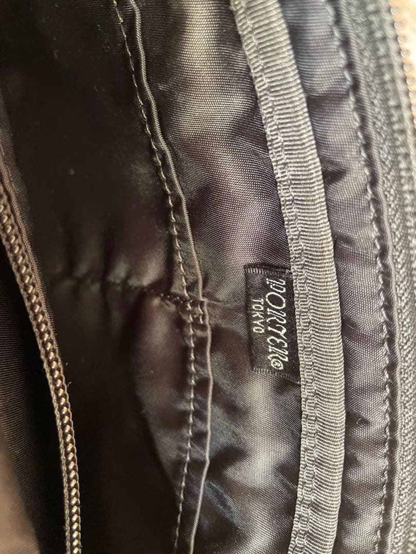 美品ポーターナイロン ショルダーバッグ&ミニバッグ 黒