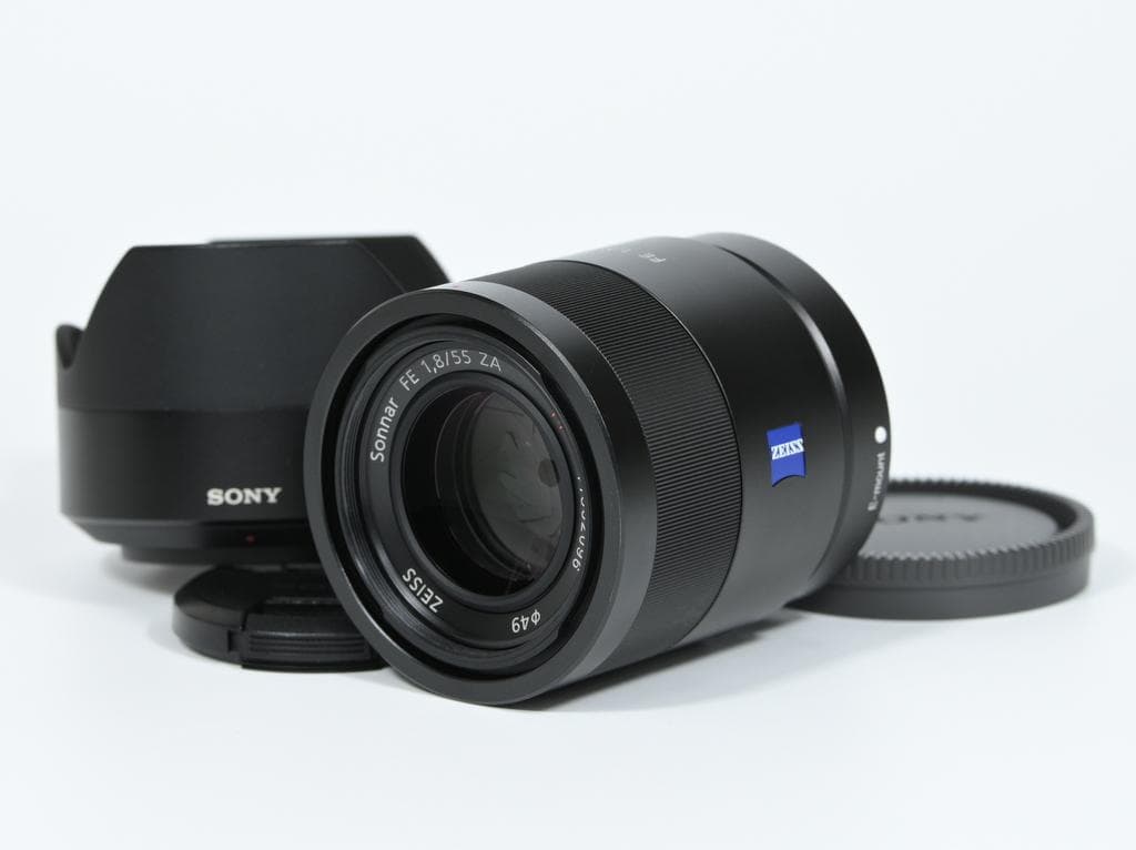 【超美品】 SONY Sonnar T* FE 55mm F1.8 ZA