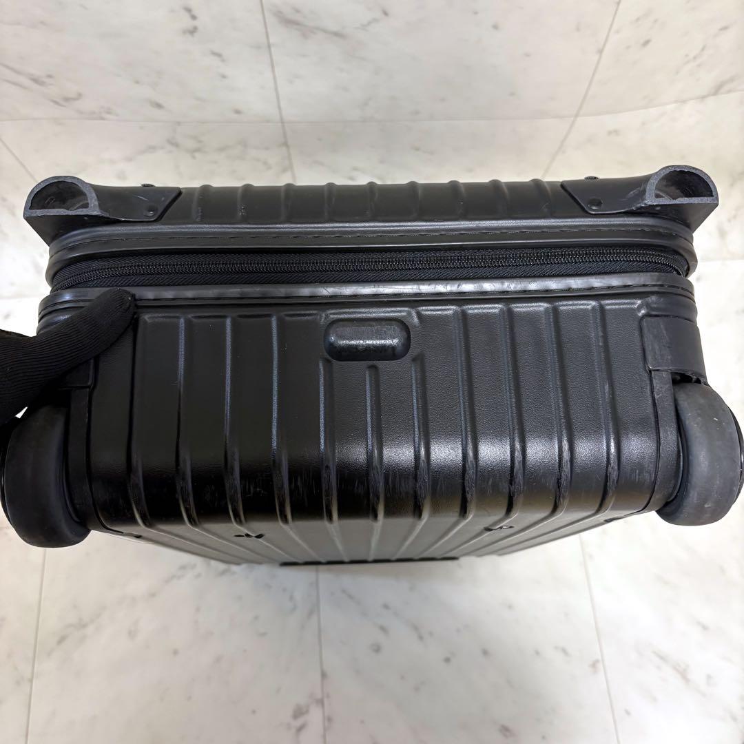 RIMOWAリモワサルサ キャリーケース 2輪 マットブラック ビジネス 旅行