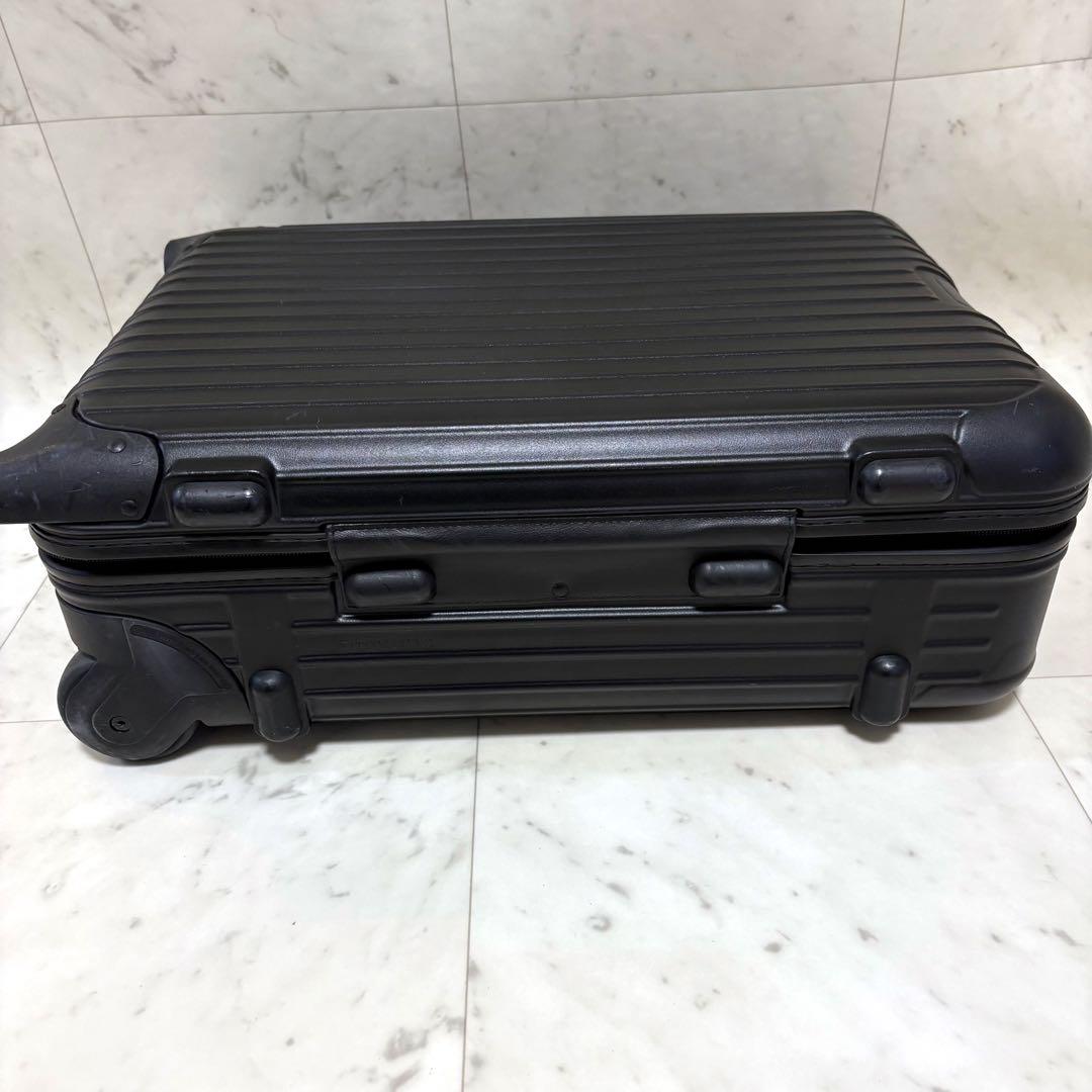 RIMOWAリモワサルサ キャリーケース 2輪 マットブラック ビジネス 旅行