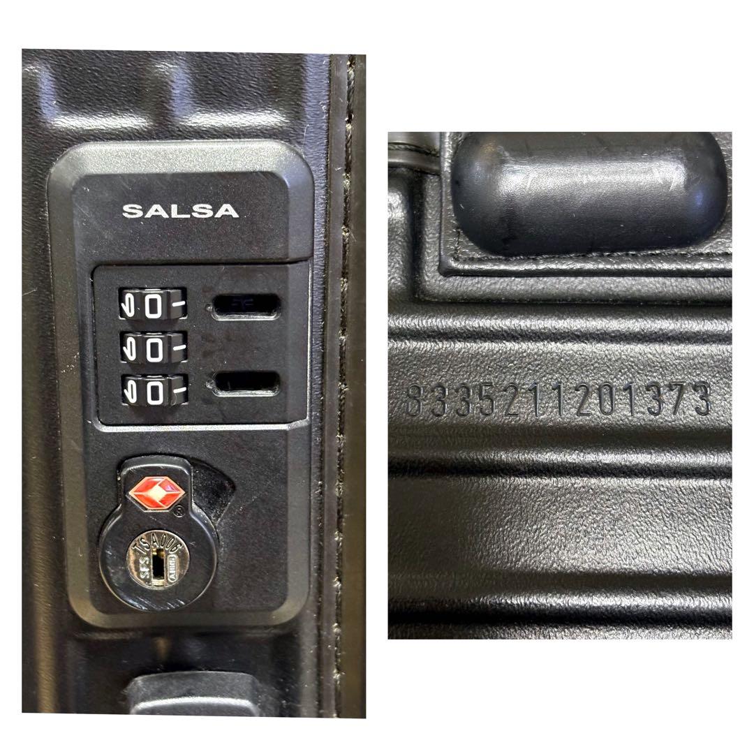 RIMOWAリモワサルサ キャリーケース 2輪 マットブラック ビジネス 旅行