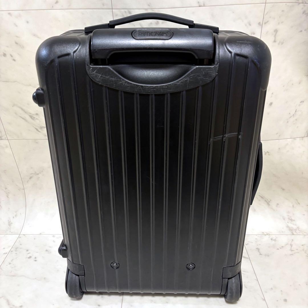 RIMOWAリモワサルサ キャリーケース 2輪 マットブラック ビジネス 旅行
