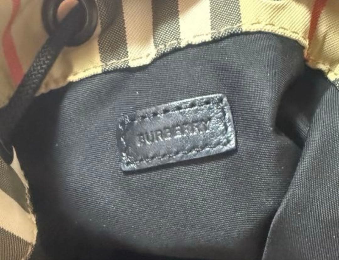 BURBERRY バーバリー 巾着バッグ