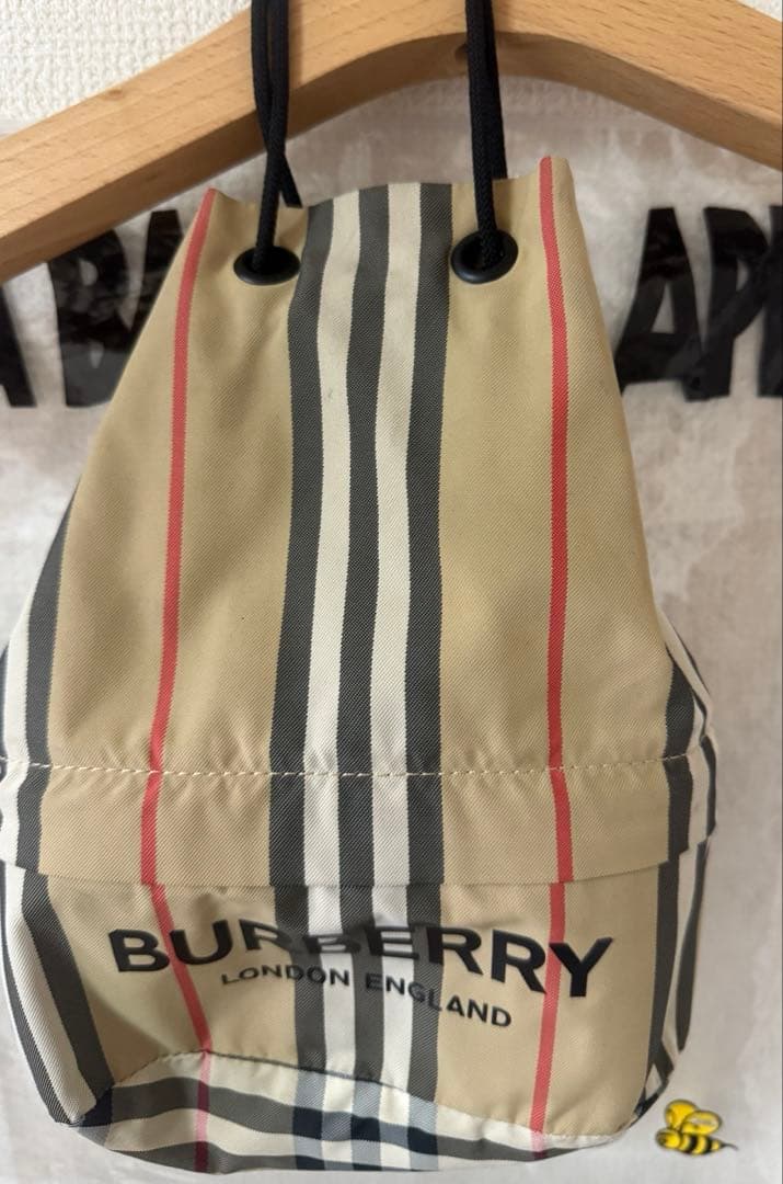 BURBERRY バーバリー 巾着バッグ