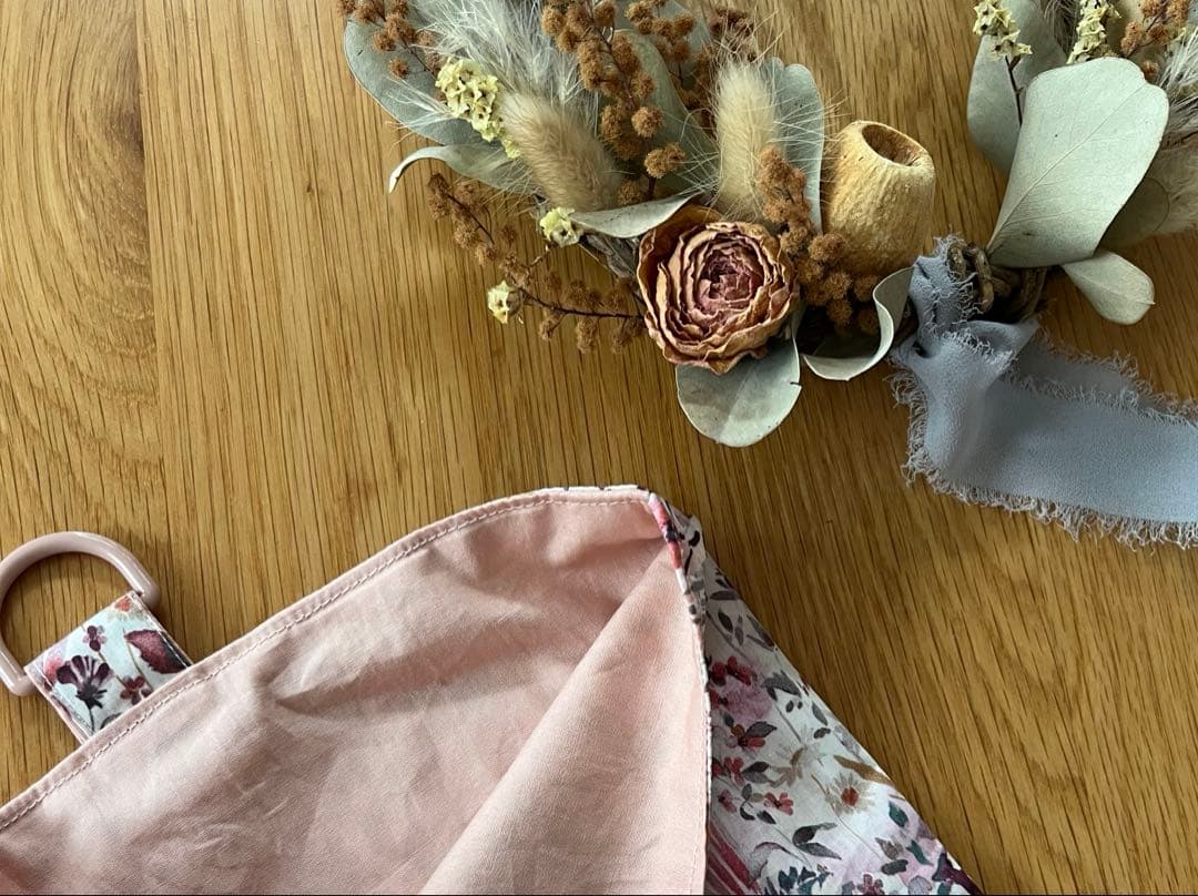 rin＊リバティ生地使用＊フェルダ＊巾着セット