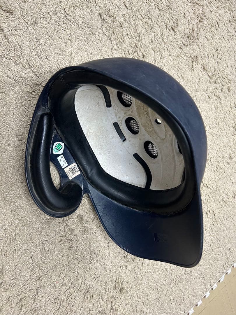 ヘルメット10個セット【中古】 ミズノのケース7枚付