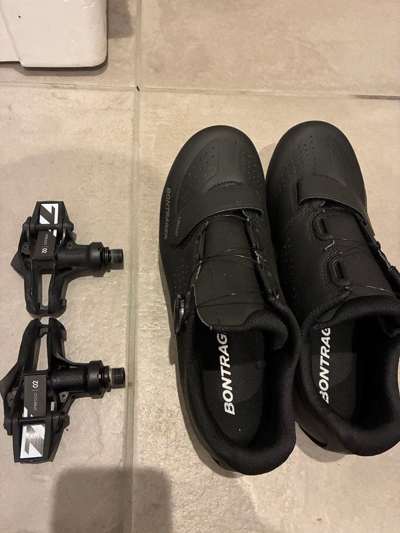 【美品】BONTRAGER TIME XPRESSO ロードサイクリングシューズ