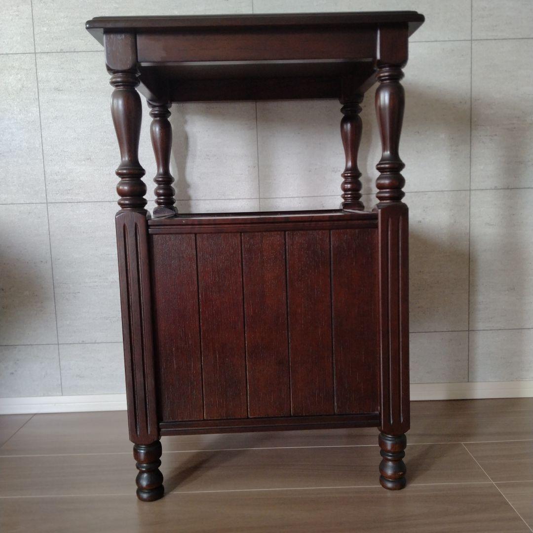 【ViViV】飛騨家具フロンティア 電話台 収納棚 チェスト