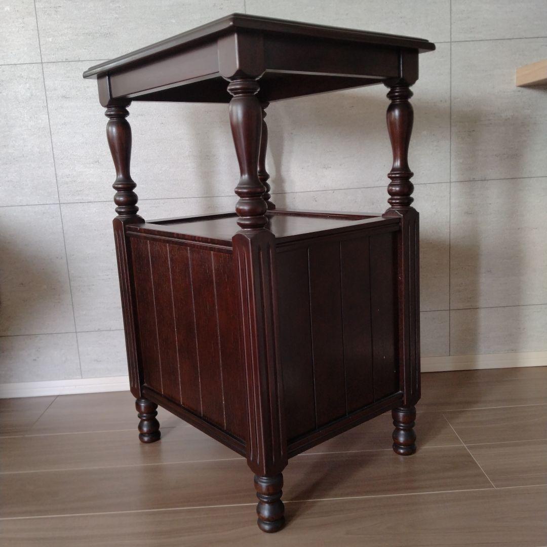 【ViViV】飛騨家具フロンティア 電話台 収納棚 チェスト