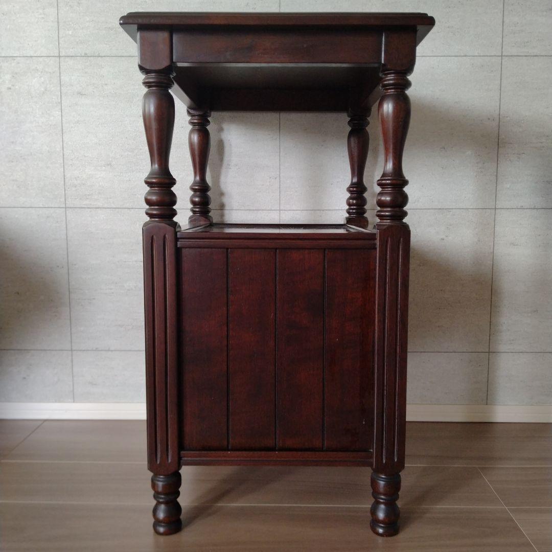 【ViViV】飛騨家具フロンティア 電話台 収納棚 チェスト