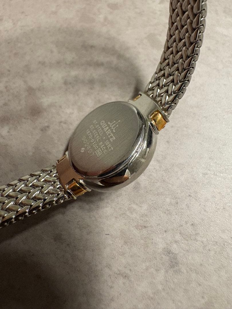 クレドール 1E70-0100 K18YG/SS ラグダイヤ　最終値下げ