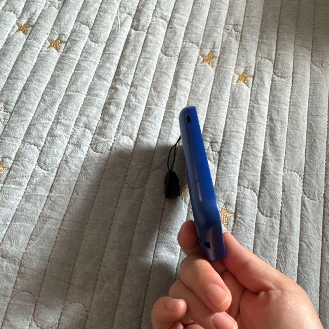 マモリーノ6mamorino6 青　auキッズホン　カメラ付き