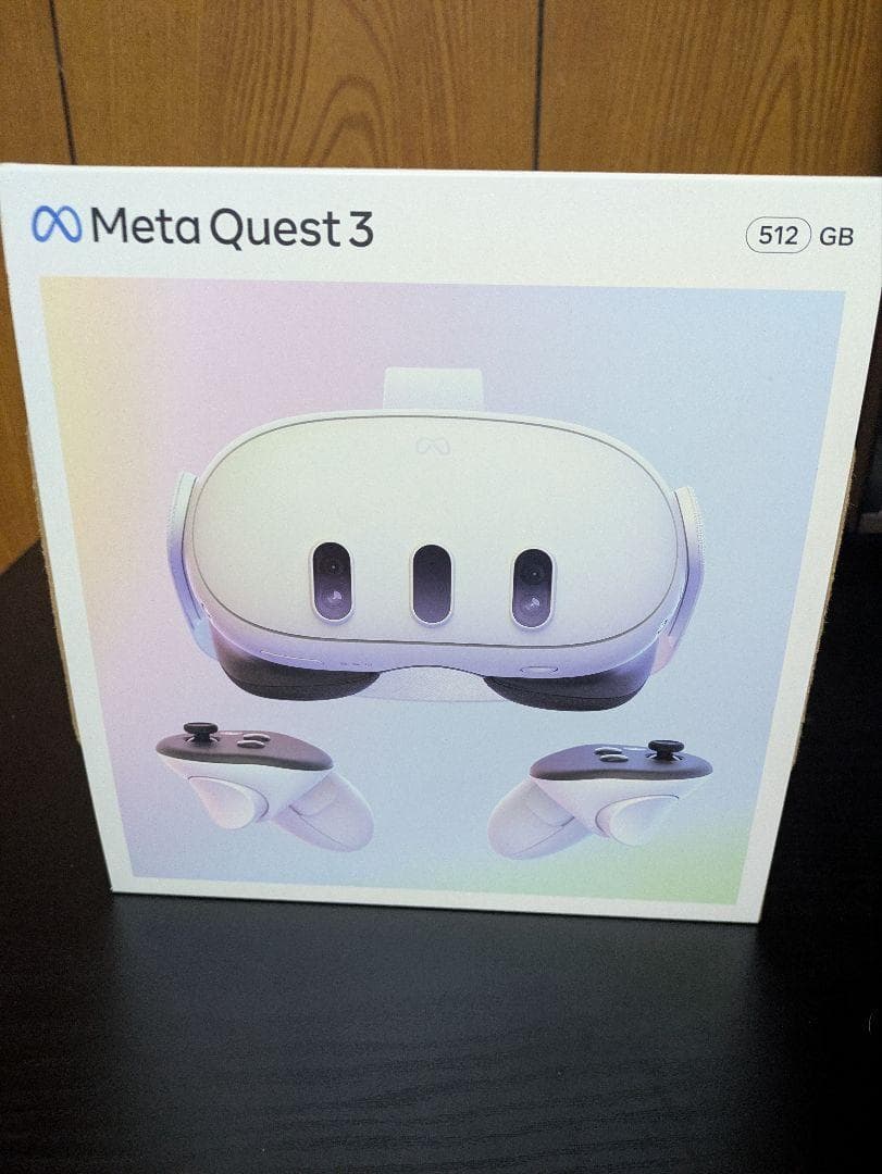 Quest3 512GB + ヘッドストラップ、フェイスクッション