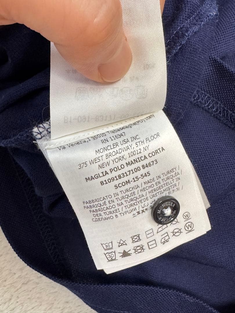 極美品　Moncler モンクレール ポロシャツ