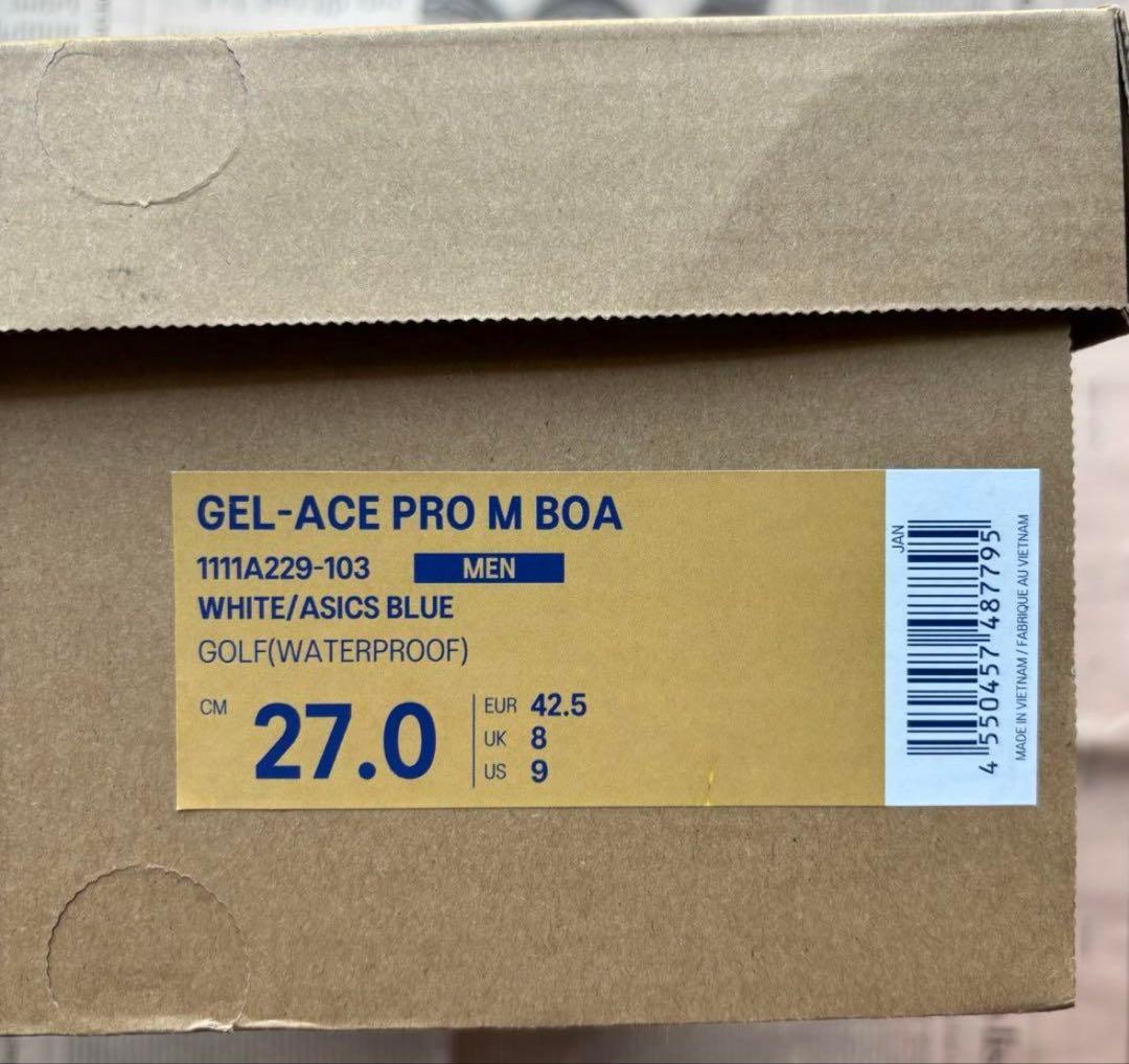 ② asics　アシックス　ゴルフシューズ　GEL-ACE PRO M BOA