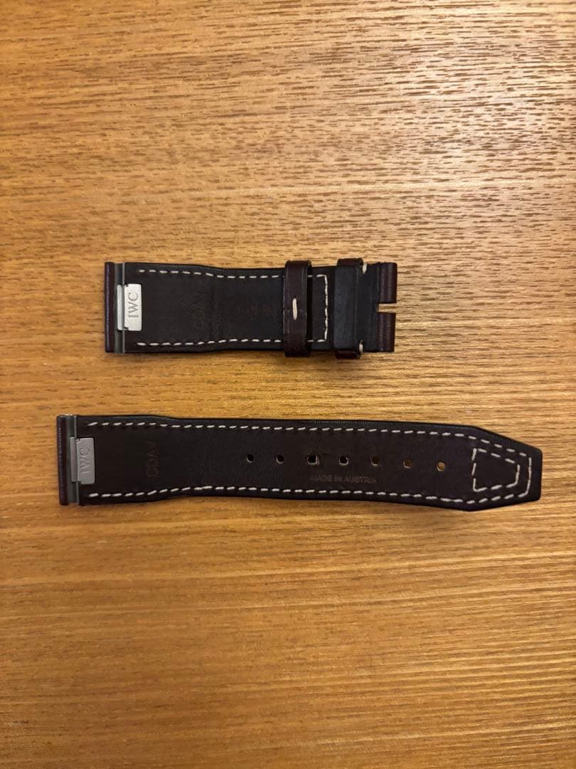 IWC 純正レザーベルト　XSサイズ　Easy Xchange ダークブラウン