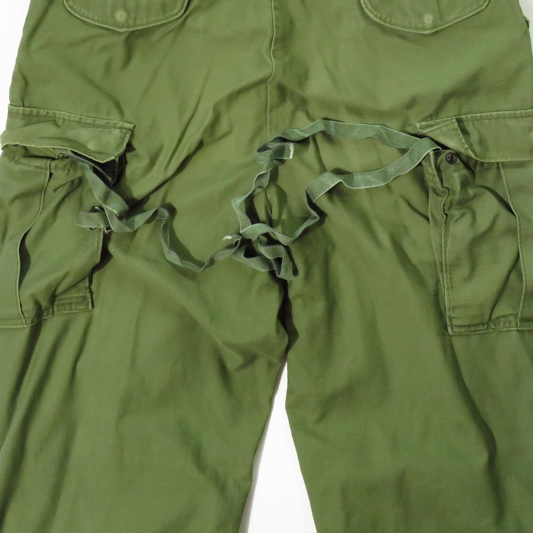 専用 米軍実物US ARMY M-65 カーゴパンツ③ M/R 訳あり 補修済み
