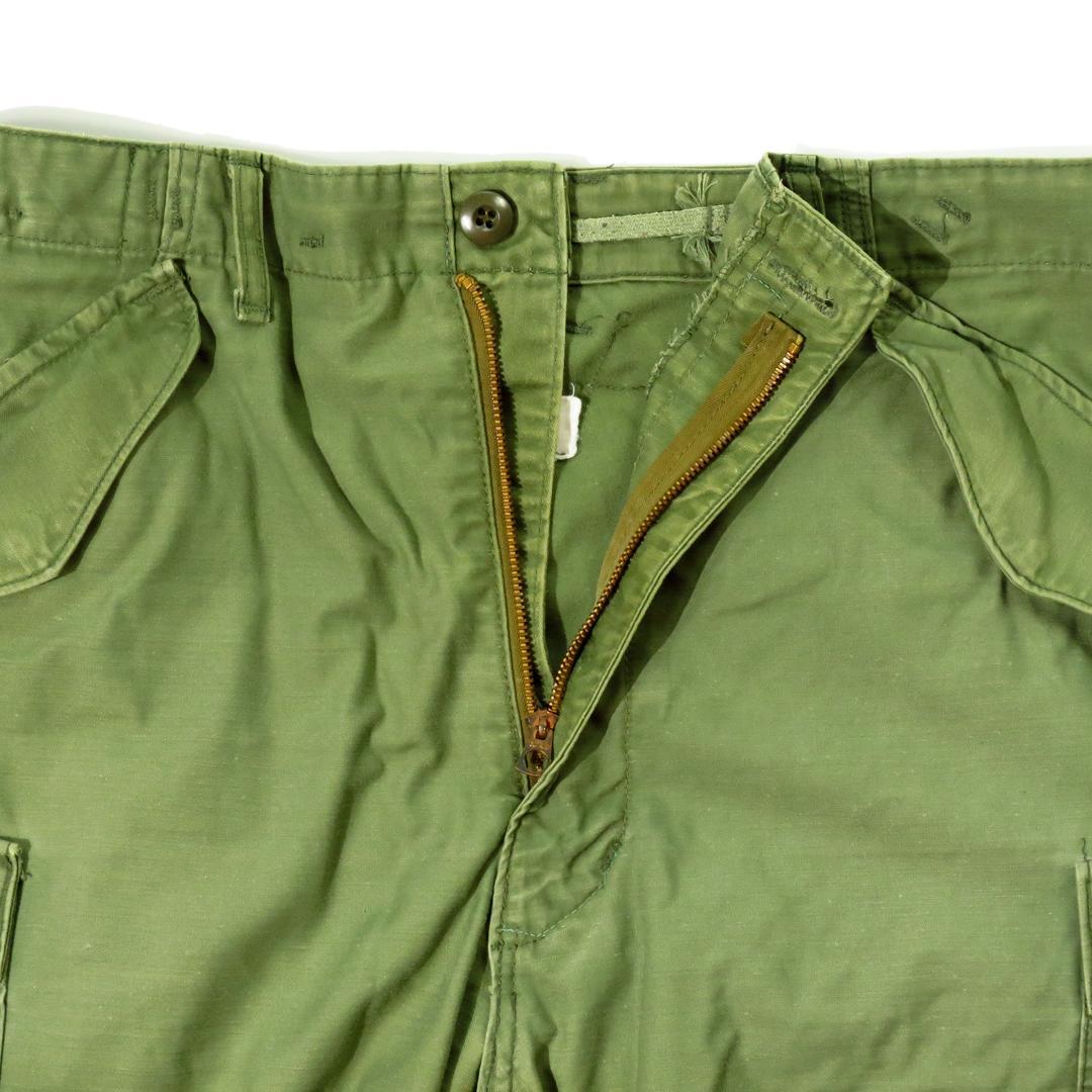 専用 米軍実物US ARMY M-65 カーゴパンツ③ M/R 訳あり 補修済み