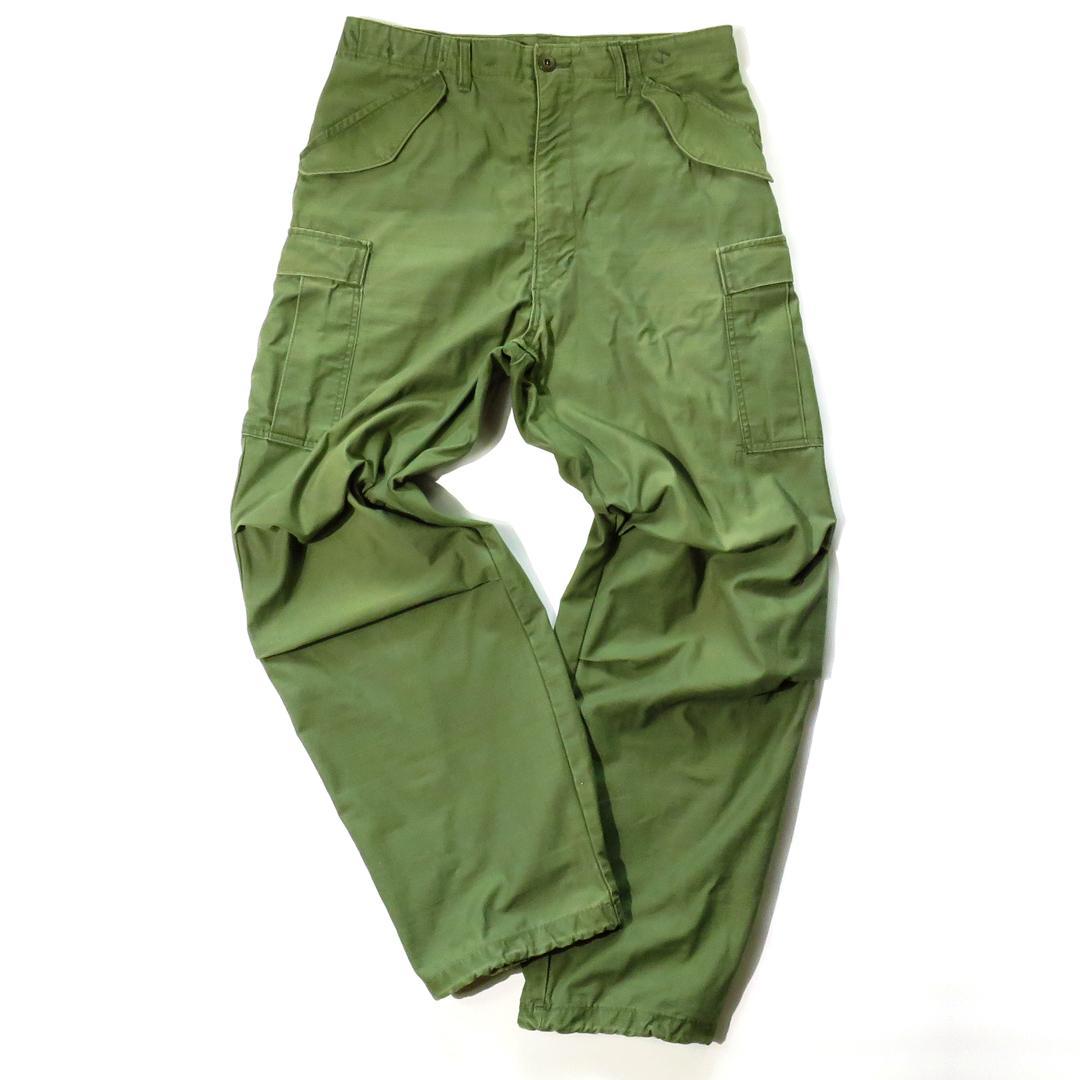 専用 米軍実物US ARMY M-65 カーゴパンツ③ M/R 訳あり 補修済み