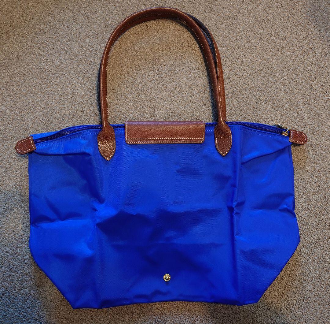 新品未使用☆ロンシャン☆ル・プリアージュ☆Lサイズ☆手持ちロングタイプ☆ブルー