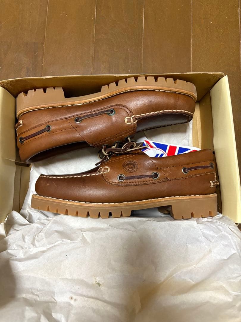 あ*お様 Hawkins 3eyeブラウン モカシン ティンバーランド