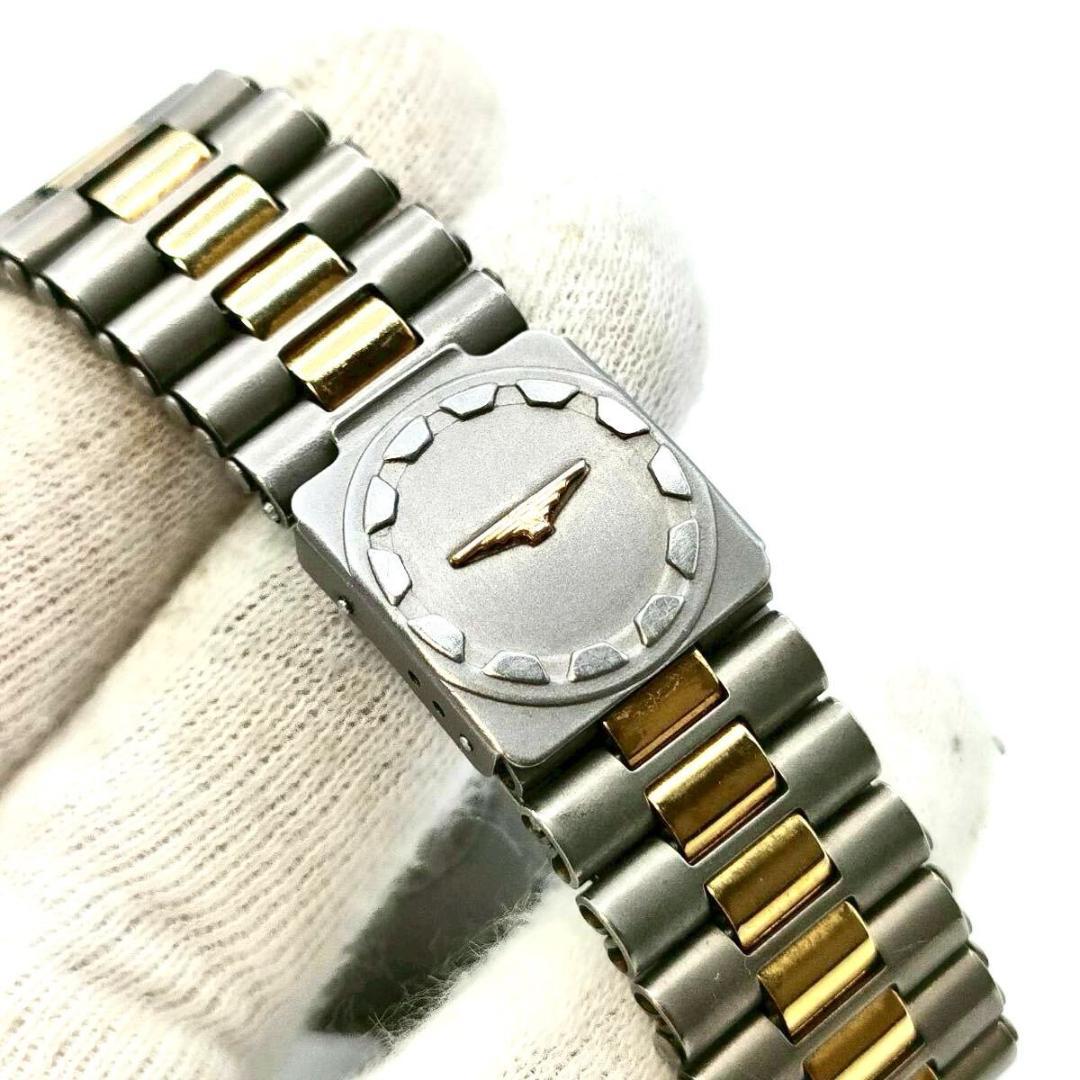 稼働品 LONGINES コンクエスト Conquest QZ チタン 2針