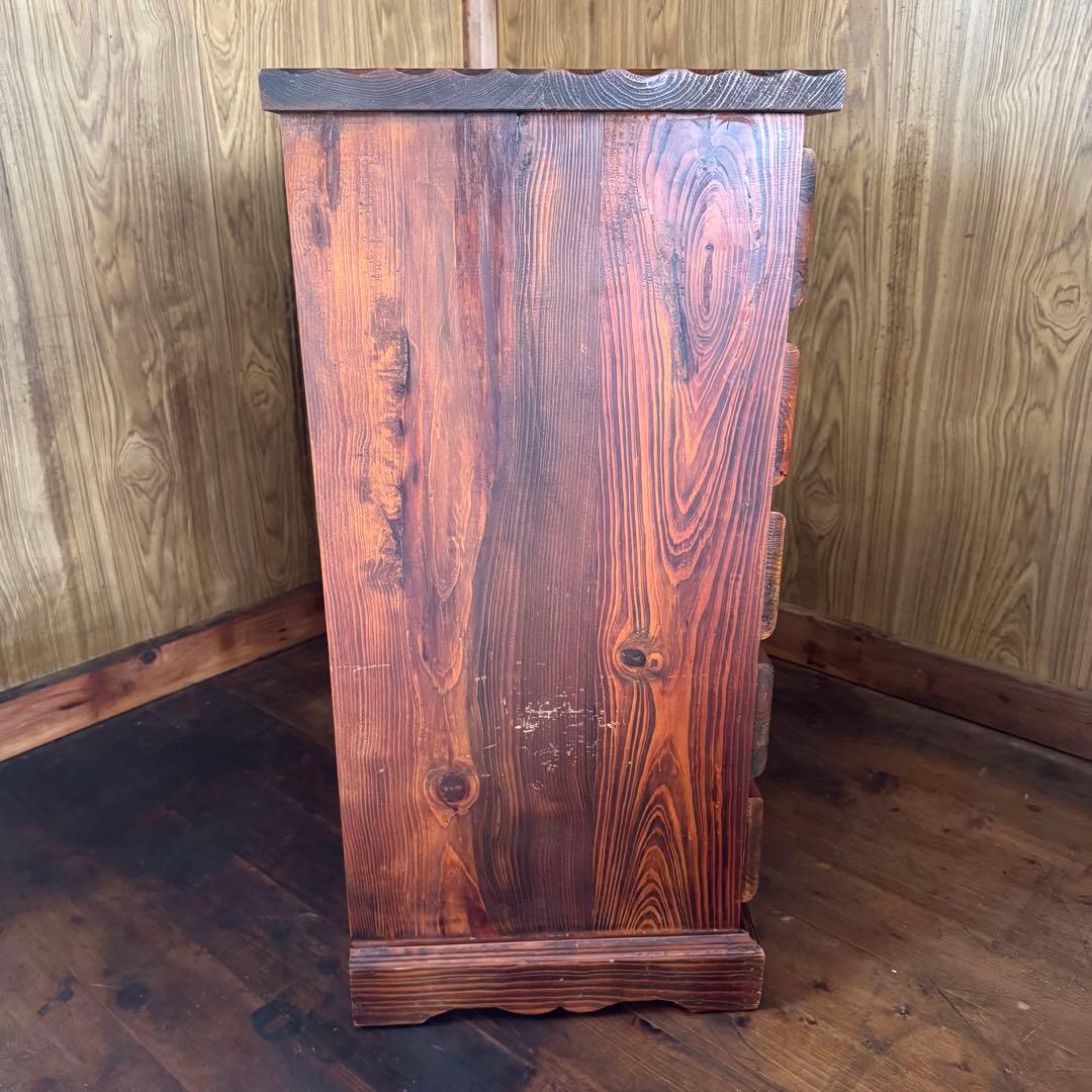 一点限り！ヴィンテージ★バレンシア　4段チェスト　棚　　タイル家具　スパニッシュ