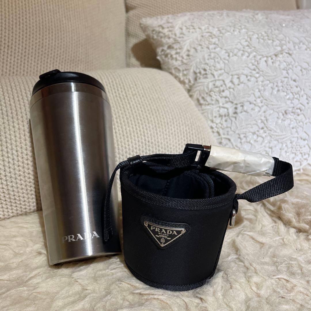 PRADAタンブラー 水筒　ノベルティー