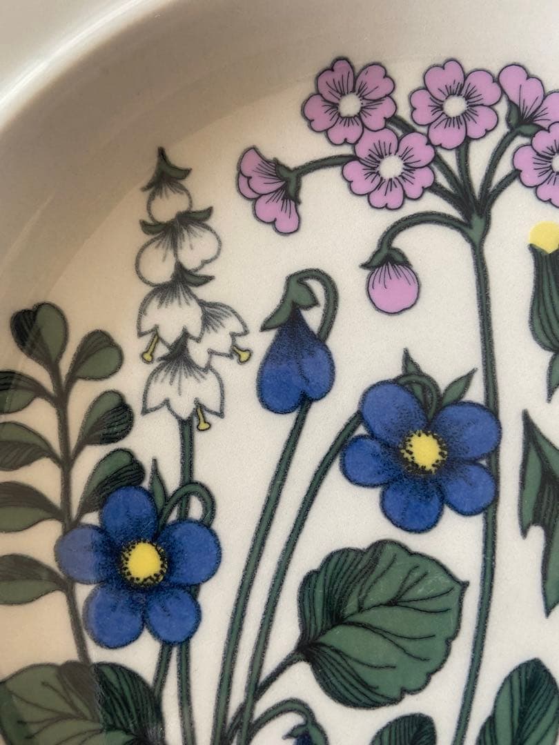 ツヤ有 ARABIA アラビア Flora フローラ プレート 24cm