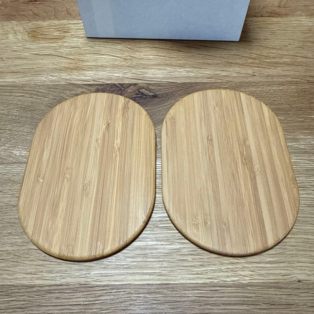 おまとめ2点 楕円2段と角形1段　弁当箱　未使用　曲げわっぱ