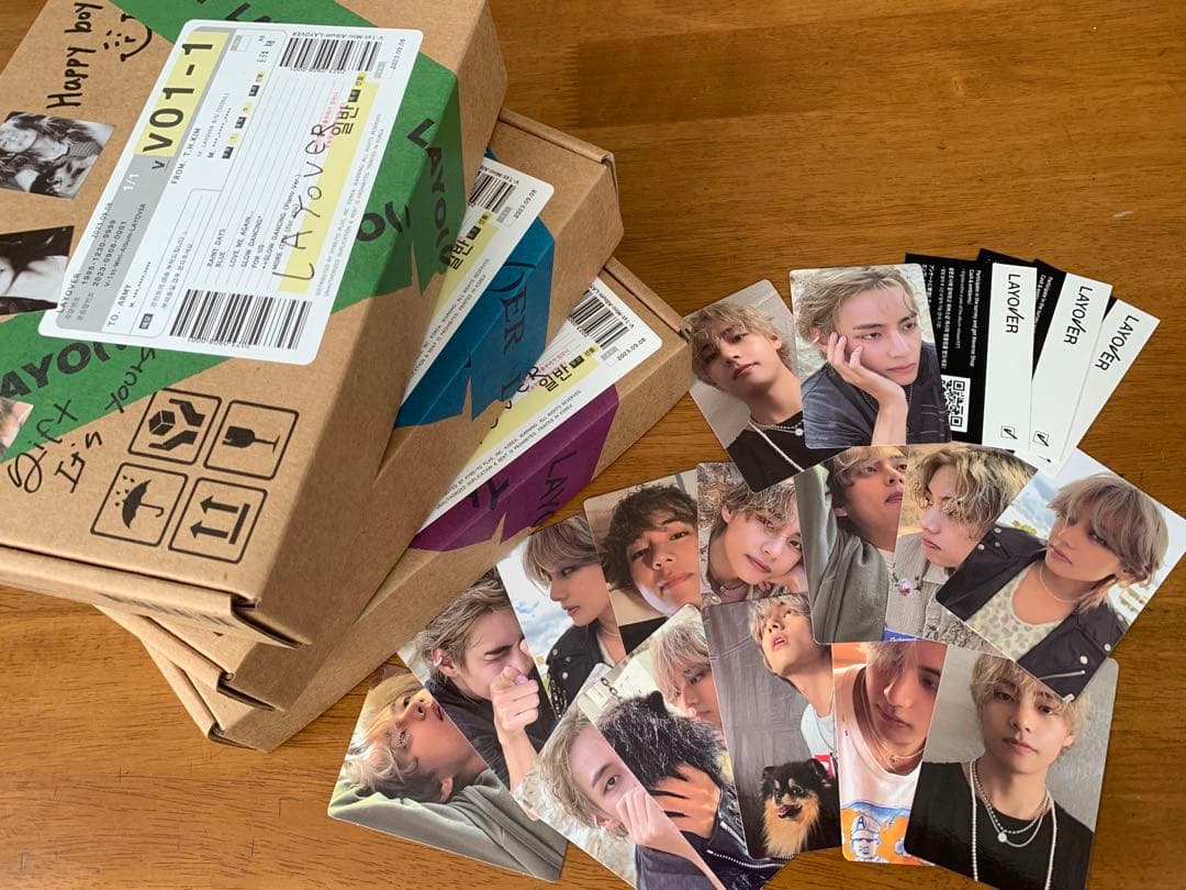 layover テヒョン　アルバム