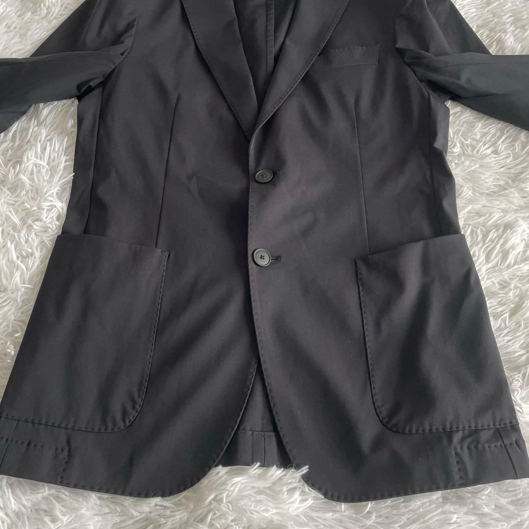 極美品✨ ヒューゴボス テーラードジャケット　4WAYストレッチ 現行タグ 46