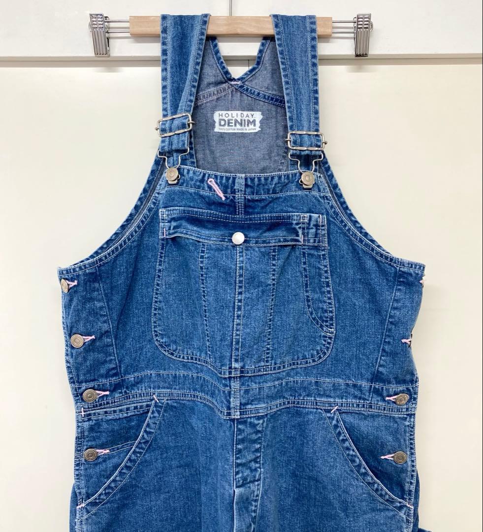 HOLIDAY spick&span 別注 ビッグ デニム オーバーオール 1