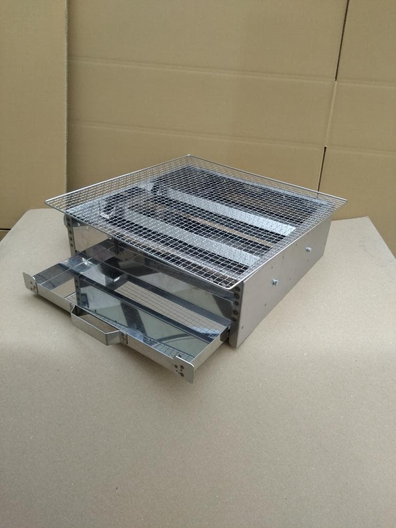 焼物グリラー 幅450x奥450 業務用 LPガス式 網焼き器 プロパン 海の家