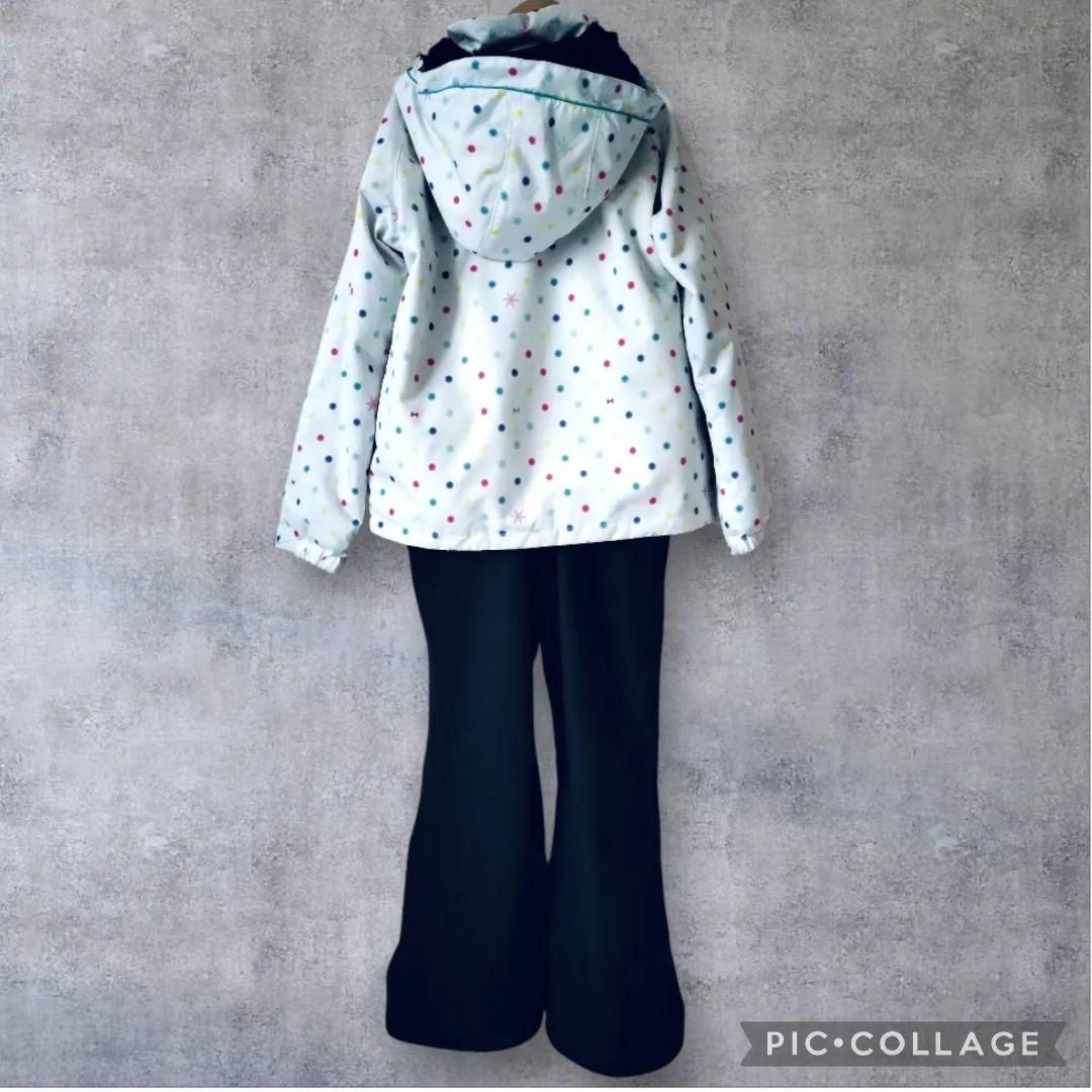 美品 Phenix スキーウェア 140 パステル水玉 125 130 145