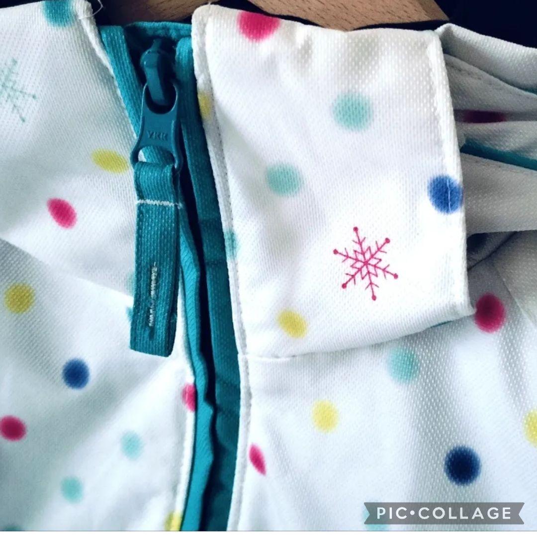 美品 Phenix スキーウェア 140 パステル水玉 125 130 145