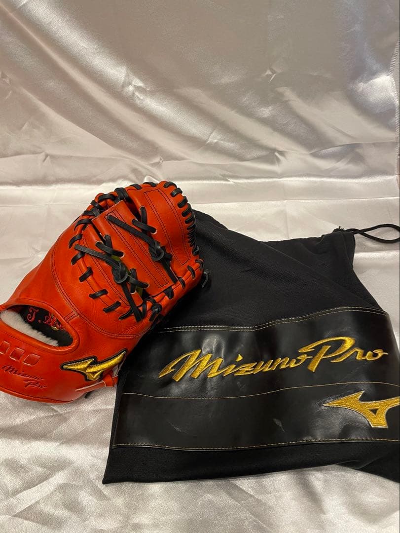 Mizuno Pro ミズノプロ　軟式用　ファーストミット　刺繍有り