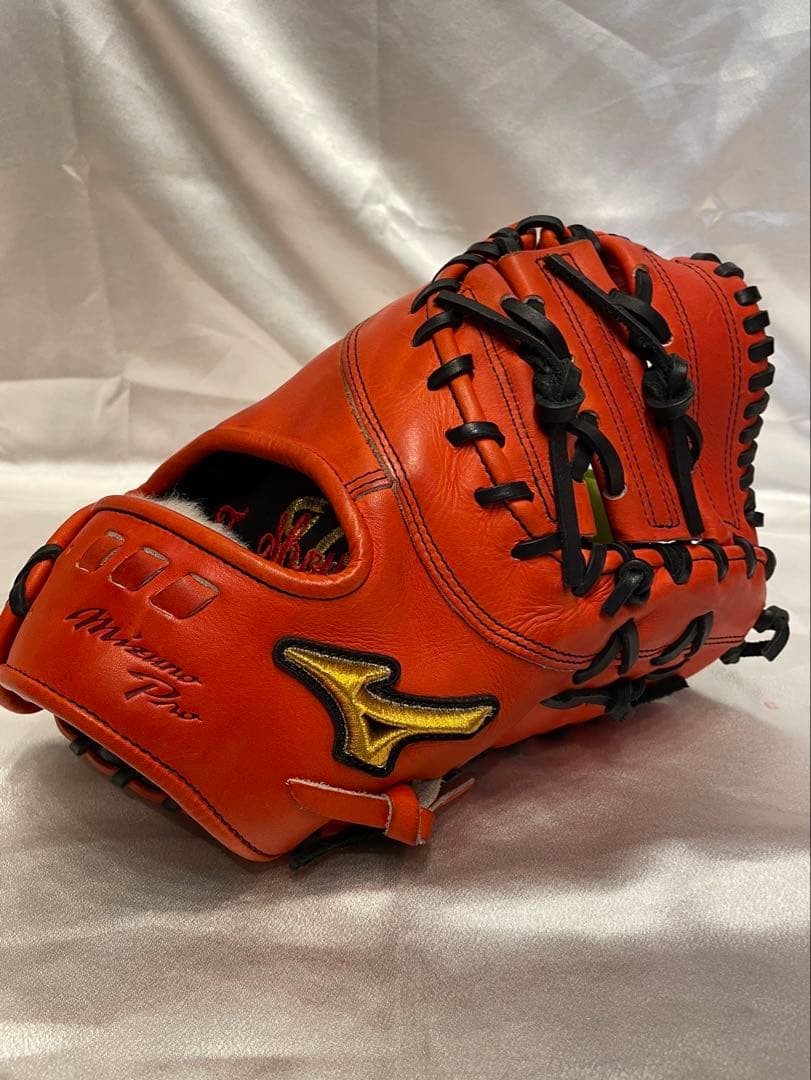 Mizuno Pro ミズノプロ　軟式用　ファーストミット　刺繍有り