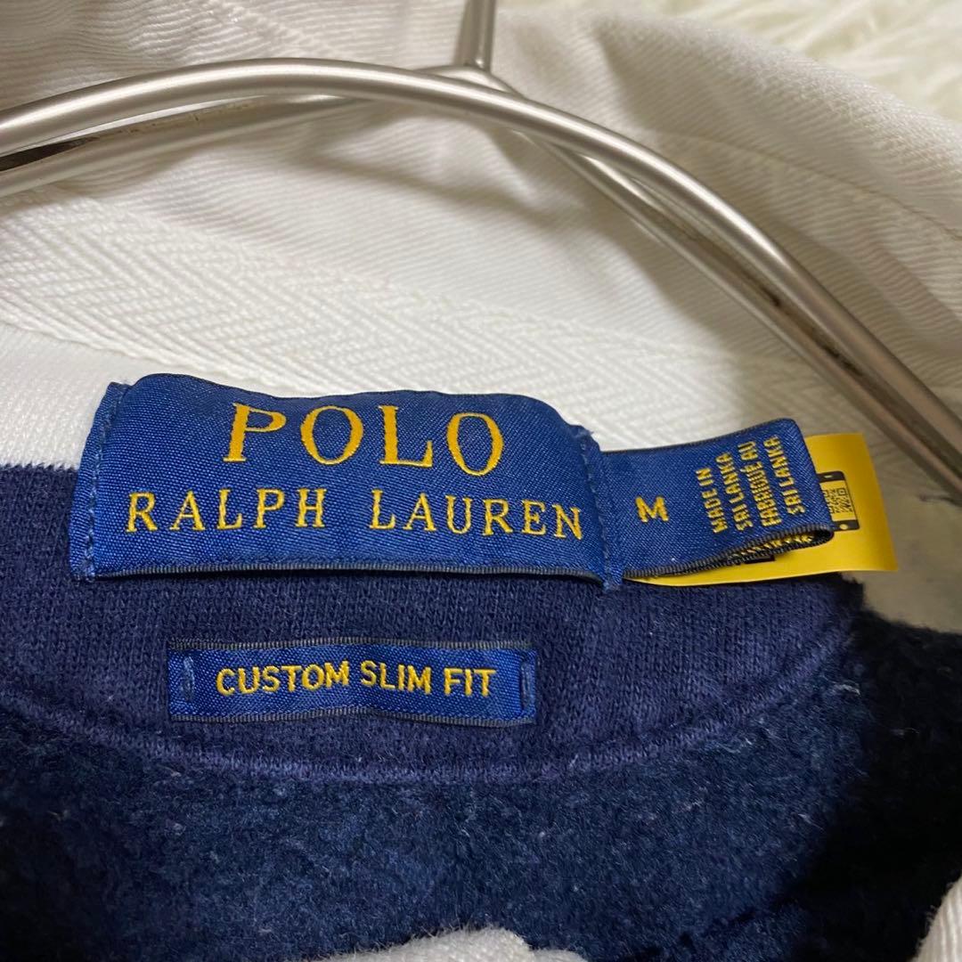 【美品・現行✨】ポロラルフローレン ボーダー ラガーシャツ QRタグ 常田大希M