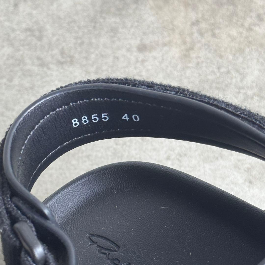 美品 rick owens MEGA TRACTOR SANDAL ブラック