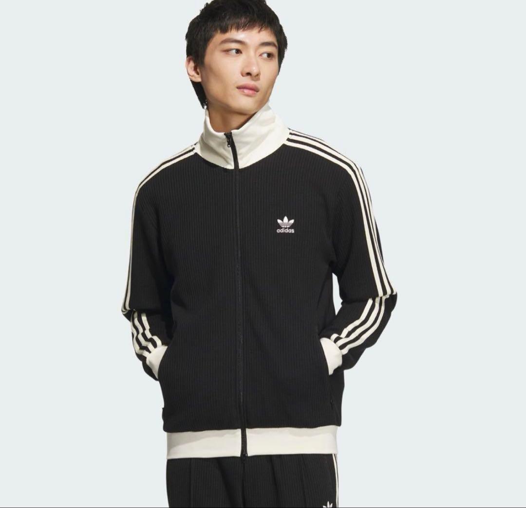 adidas ワッフル ベッケンバウアー トラックジャケット ブラック 2XL